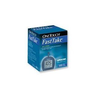 One Touch Fasttake Test Strips 100 Ea Health & Personal Care