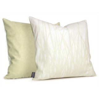 Inhabit Soak Suede Throw Pillow GRS Size 13 x 24, Color Dew