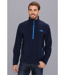 The North Face Nimble Zip Shirt Mens Long Sleeve Pullover (Blue)