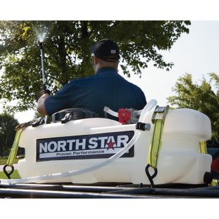 NorthStar ATV Spot Sprayer — 10 Gallon, 1 GPM, 12 Volt  Broadcast   Spot Sprayers