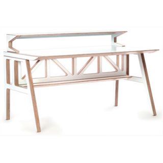Context Furniture Truss Desk Shelf TRS 108DS Finish Espresso Brown