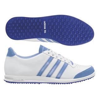 Adidas Womens Adicross White/ Royal Blue Golf Shoes
