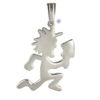 Official ICP LG Silver Tone Hatchetman Pendant 30" Chain 866 Jewelry