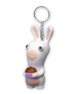 Rayman Raving Rabbids   Keychain / Key Ring (Birthday Rabbit) Toys & Games