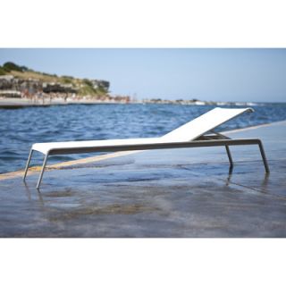 Harbour Outdoor Clovelly Armless Chaise Lounge CLO.12.TF.TB Fabric Sunbrella