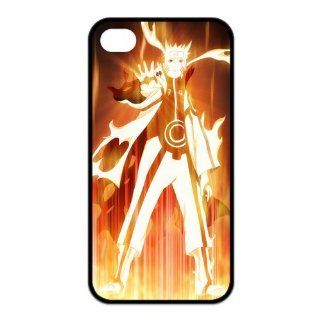 Japanese Anime Naruto Series Naruto Uzumaki for Iphone4/4s Leather Rubber Cover Case Creative New Life Cell Phones & Accessories