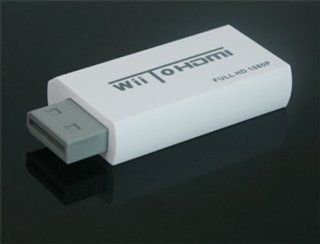 Wii to HDMI Adapter BRAND NEW for Nintendo Wii by Mayflash Video Games