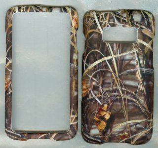 Camoflague Camo Grass Rubberized Hard Case Protector Phone Cover for Samsung Rugby Smart (Sgh i847) At&t Cell Phones & Accessories
