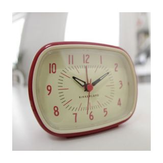 Kikkerland Retro Alarm Clock AC08 Color Red