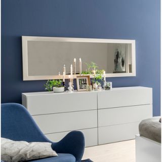 Tema Aurora Dresser of 6 Drawers 9500.7 Finish High Gloss White