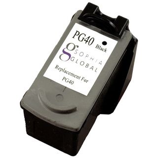 Sophia Global Remanufactured Black Ink Cartridge Replacement For Canon Pg 40