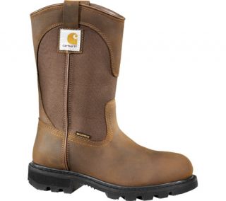 Carhartt CWP1250 11 Safety Toe Wellington   Bison Brown Oil Tanned Leather