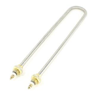 Amico Thread Mount U Shaped Water Heater Electric Tube Heating Element AC 220V 3000W   Replacement Water Heater Heating Elements  