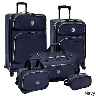 Beverly Hills Country Club San Vincente 5 piece Spinner Luggage Set