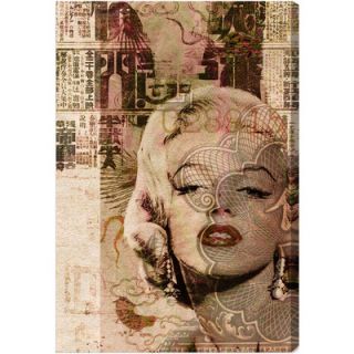 Oliver Gal China Doll Graphic Art on Canvas 10866_16x24/10866_24x36 Size 16