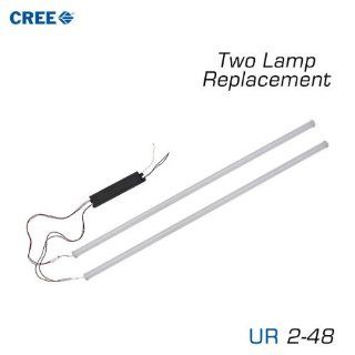 Cree Ur Series Led Upgrade Kit For 2 Lamp, 4 Foot T8/10/t12   Tools Products  