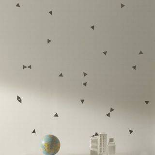 ferm LIVING Mini Triangle Wall Decal 2085 01 / 2085 46 Color Black