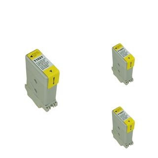 Basacc Yellow Cartridge Set Compatible With Canon Pfi102y (pack Of 3)