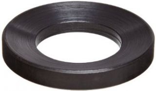 12L14 Carbon Steel Type B Flat Washer, Meets ANSI B18.22.1, #0 Hole Size, 0.875" OD, 0.250" Nominal Thickness, Made in US