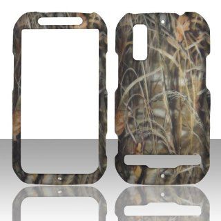 2D Camo Grass Motorola Electrify, Photon 4G MB855 Case Cover Phone Snap on Cover Case Faceplates Cell Phones & Accessories