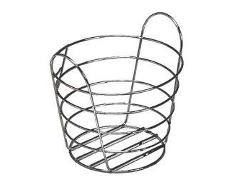 American Metalcraft WBC856 Round Wire Basket with Handles, 6 1/2 Inch, Chrome Kitchen & Dining