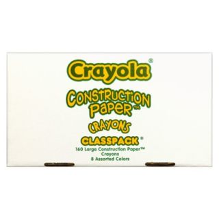 Crayola Contruction Paper Crayons Classpack   16