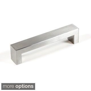 Bold Design Brushed Nickel Contemporary Stainless Steel Cabinet Bar Pulls (set Of 4)