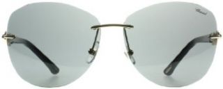 Chopard 877S 0300 Black Sch877s 0300 6213140 Round Sunglasses Clothing