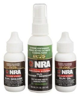 Mil Comm Three Step Gun Care Kit   NRA Licensed Gun Care System  Hunting Cleaning And Maintenance Products  Sports & Outdoors