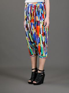 Labour Of Love Printed Harem Pants   Labour Of Love