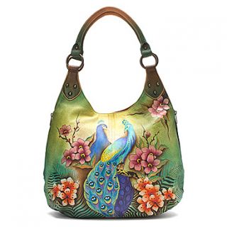 Anuschka Large Shoulder Hobo  Women's   Passionate Peacocks