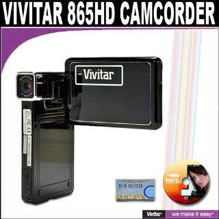 Vivitar DVR 865HD 8.1MP Digital Camcorder  Flash Memory Camcorders  Camera & Photo