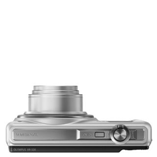 Olympus VR 320 Digital Camera (14MP, 12.5x Super Wide Optical Zoom, 3 Inch LCD)   Silver      Electronics