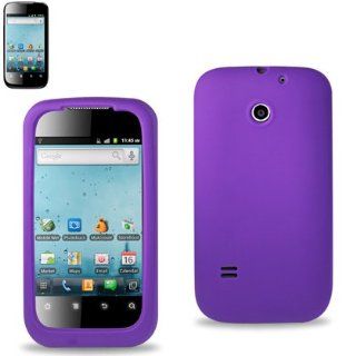 Silicone Case for Huawei ASEND II M865 purple (SLC01 HUAWEIM865purple) Cell Phones & Accessories