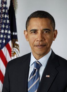 Barack Obama Official Portrait Framed Photo 5x7  Photographs  
