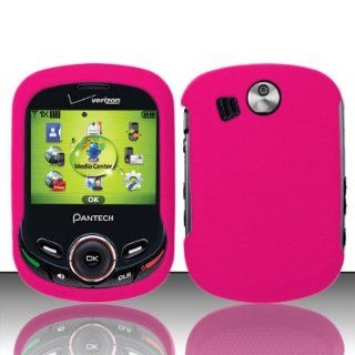 Pink Hard Snap On Case Cover Faceplate Protector for Pantech Jest TXT8045 + Free Texi Gift Box Cell Phones & Accessories