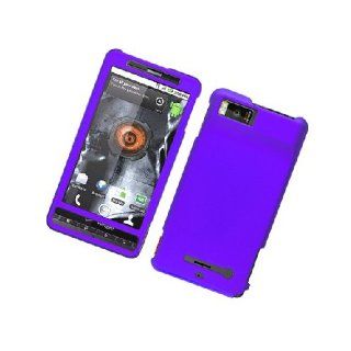 Motorola Droid X MB810 X2 MB870 Purple Hard Cover Case Cell Phones & Accessories