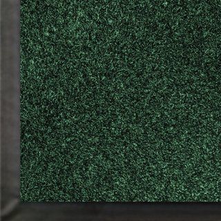Andersen 871 Forest Green Olefin Impressionist Floor Protection Mat, 4' Length x 3' Width, For Indoor