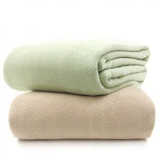 Concierge Collection Woven Cotton Blanket