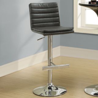 Monarch Specialties Inc. 25.5 Adjustable Bar Stool  I 2430 / I 2440 Seat Fin