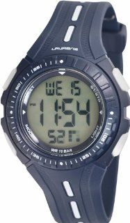 Laurens Men's GW65J901Y Digital Multifunction Blue Rubber Digital Sport Watch Watches