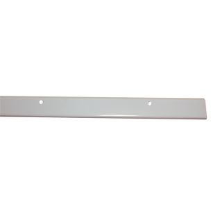 Style Selections 40 in White Rectangular Shelf Hang Track