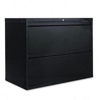 Alera 5000 Series 2 Drawer  File Cabinet ALELA523629 Finish Black