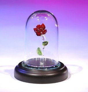 CRYSTAL WORLD "Enchanted Rose"   Collectible Figurines