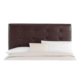 Skyline Furniture Tufted Leather Upholstered Headboard 890 (Brown) Size Full