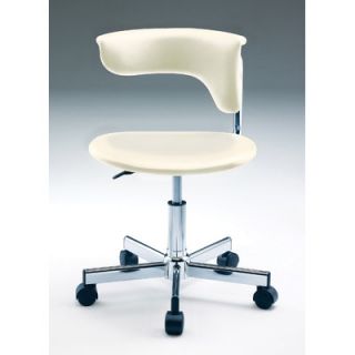 Creative Images International Leatherette Computer Chair C6067   XX Color Ivory