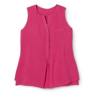 Pure Energy Womens Plus Size Sleeveless Top   Pink 2X