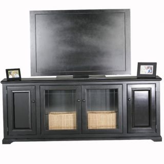 Eagle Furniture Manufacturing Savannah 80 TV Stand 92580PL Finish Black