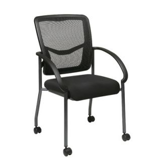 Office Star ProGrid Back Visitors Chair with Casters 85640 30