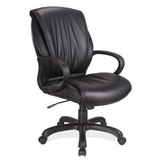 OfficeSource Mid Back Executive Chair 10721BLK